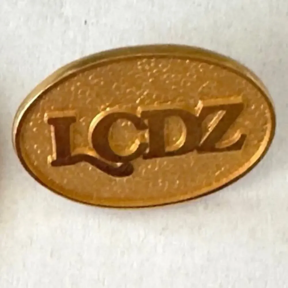 LCDZ 1/10 10k Gold Filled Lapel Tie Pin .75” Long Vintage Estate Jewelry